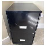 Two Drawer Metal Filing Cabinet