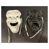 Comedy and Tragedy Masks