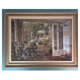 Framed Outdoor Garden Print