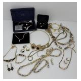 Fancy Gold Colored Jewelry and Sets