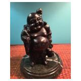 Buddha Replica Sculpture on Marble Stand