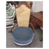Vintage Cane Back Arm Chair