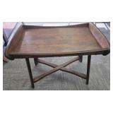 Vintage Farm Wood Butler Table