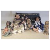 Indian Dolls and Book
