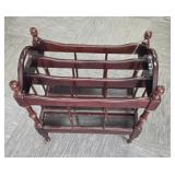 Magazine Rack on Casters