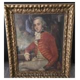 Framed Colonial Print Gentleman
