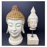 Ceramic Buddha Head Statues