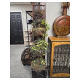 Artificial Tree Black Square Container