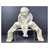 Porcelain and Plaster Garden Angels