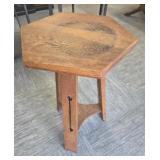 Wood Mission Style Plant Stand