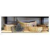 Wicker and Wire Baskets