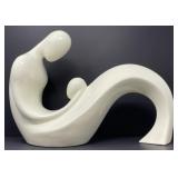 Vanguard Studios Mother & Child Ceramic Sculpture