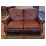 Flexsteel Lattitudes Collection Leather Loveseat
