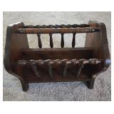 Vintage Magazine Stand