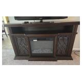 Fireplace Console Cabinet