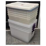 Clear Storage Containers and Lids