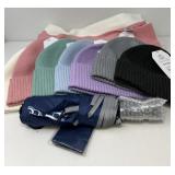 New Hats, Scarves and More