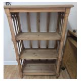 Bookcase with Assortment of Books