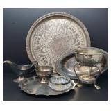 Silver Plate and Silver Tone Pieces