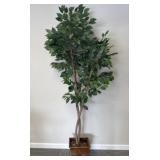 Faux Ficus Tree A