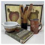 Signed Pottery and Pictures