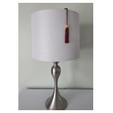 Decorative Silver Finish Lamp