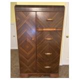 Art Deco Waterfall Chifferobe