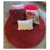 Fashion Rug and Pillows