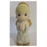 Precious Moments Angel Boy Ceramic Statue