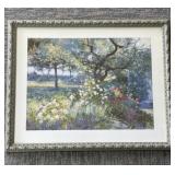 " White Rambling Roses " by Kaethe Hoeltzell