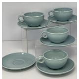 Vintage Russel Wright Iroquois Cups and Saucers