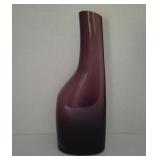 IKEA Okkso Asymmetrical Plum Purple Cased Glass