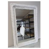 Wicker Mirror