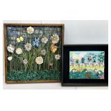 Quilling and Multimedia Handmade Spring Art
