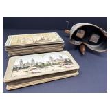 Antique Stereoscope Viewer