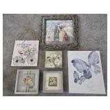 Assortment of Floral Artwork