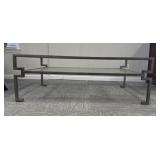 Glass Top Contemporary Coffee Table