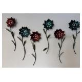Metal Floral Wall Art