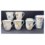Lenox Butterfly Mugs and Travel Mugs
