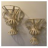 Metal Wall Pocket Planters