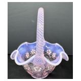 Fenton Glass Basket B