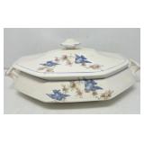 Antique Bluebird Covered Tureen