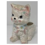 Inarco Ceramic Cat Planter