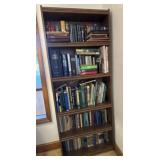 Bookcase and Books