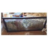 Framed Stained Leaded Glass
