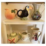 Collection of Pitchers