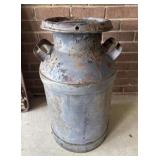 Vintage Metal Milk Can