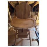 Vintage Wooden Highchair