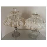 Converted Oil Lamp Table Lamp