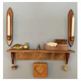 Country Cottage Shelf with Accessories